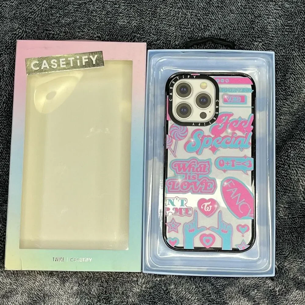 Casetify Stickers Clear iPhone 13Pro Case